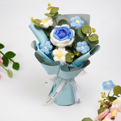 Hand Crocheted Flowers (1 Bud)