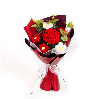 Hand Crocheted Flowers (1 Bud)