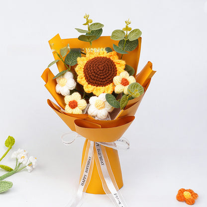 Hand Crocheted Flowers (1 Bud)