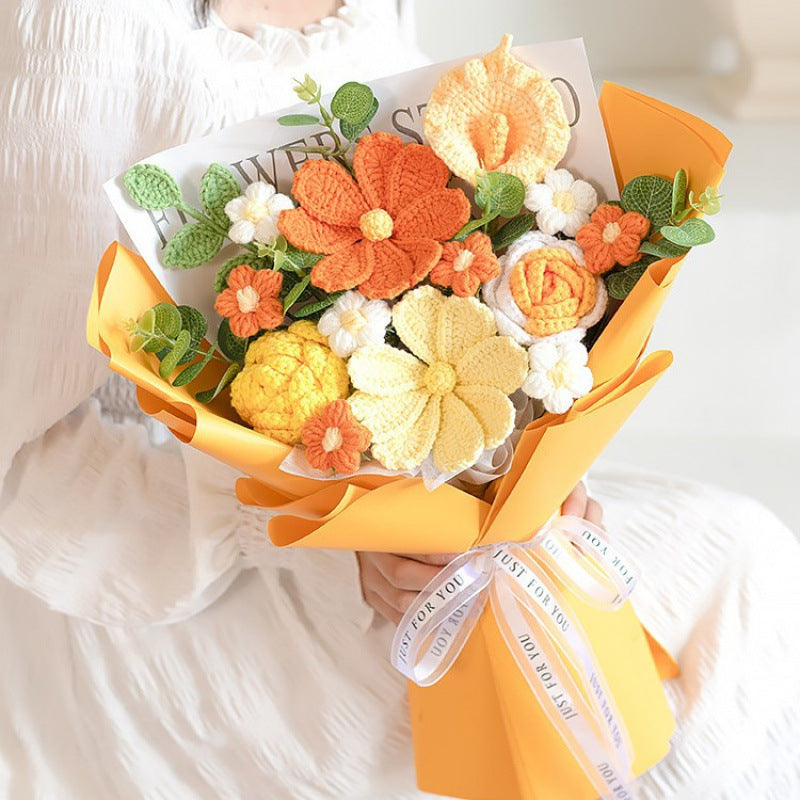 Hand Crocheted Flowers (Mixed)