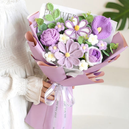 Hand Crocheted Flowers (Mixed)