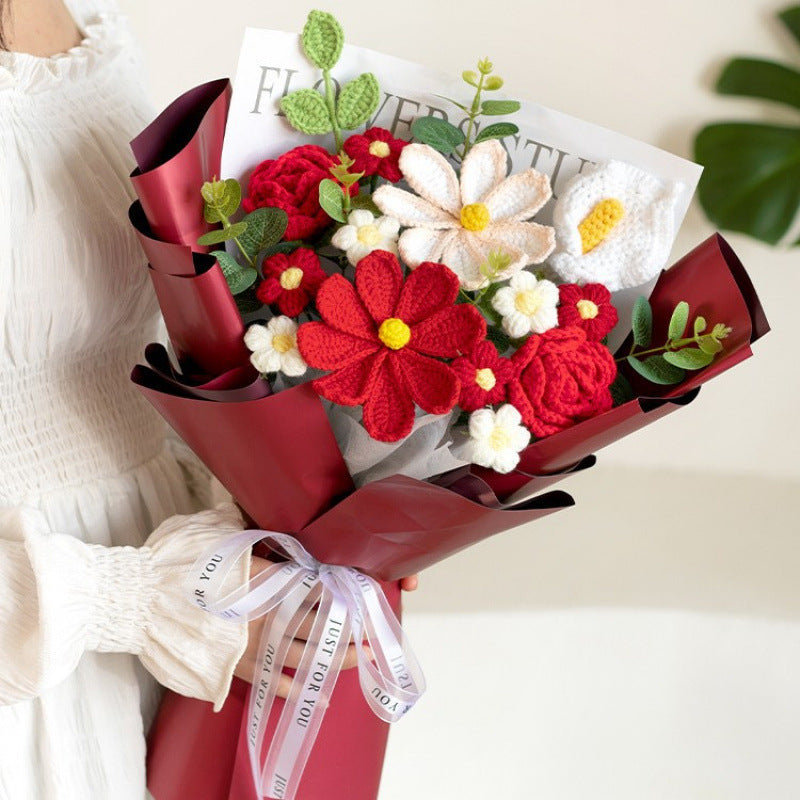 Hand Crocheted Flowers (Mixed)